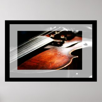 violin music concept poster FROM 8.99