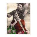 Violin Music Played by Vintage Musician postcards by kimmyklassickorner Violin Music Played by Vintage Musician postcards