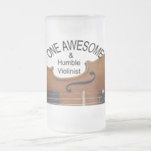 Violín o taza impresionante de Stein del café o de