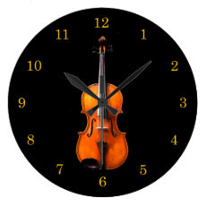 Violin or Viola Clock