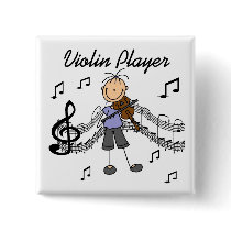 Violin Player Button