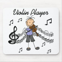 Violin Player Mousepad