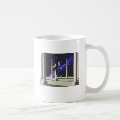 violin player mug by SteveHester