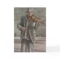 Violin Player, Subotica cards