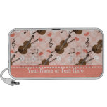 Violin Portable Doodle Speakers Personalized