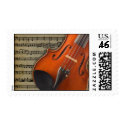 Violin stamp