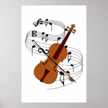 Violin Print