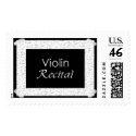 Violin Recital postage by dndartstudio Violin Recital postage