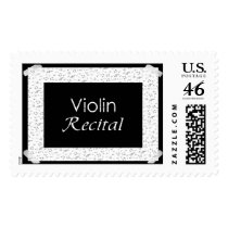 Violin Recital postage by dndartstudio Violin Recital postage