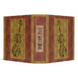 Violin Scrawl Binder