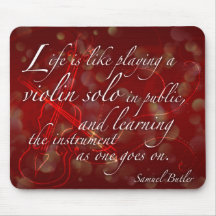 Violin Solo Mouse Pad