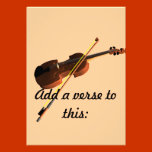 Violin String invitations