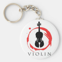 Violin Student Key Chain