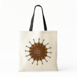 Violin Sunflower Canvas Bag