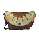 Violin Sunflower Courier Bags