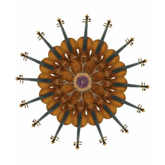 Violin Sunflower shirt