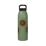 Violin Sunflowers Reusable Water Bottles