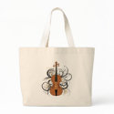 Violin Swirls bags
