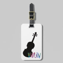 Violin luggage tags