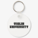Violin University keychains