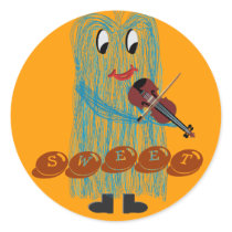Violin & Viola - Get a Warm Fuzzy Feeling stickers by Stefanie_Rski Violin & Viola - Get a Warm Fuzzy Feeling stickers