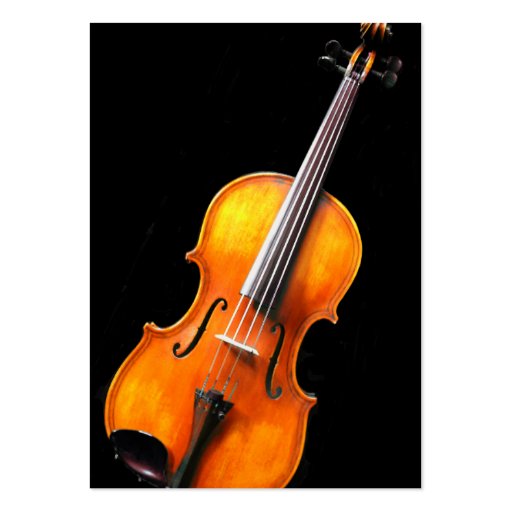 Violin/viola Profile Card by Leslie Harlow Business Card (back side)