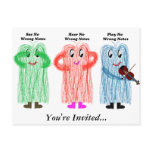 Violin & Viola Recital / Concert Invitations