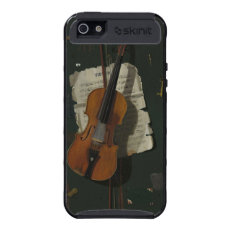Violin With Sheet Music iPhone 5 Case