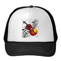 Violinist,Rock the House_ Trucker Hats
