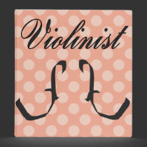 Violinista carpetas