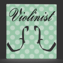 Violinista carpetas