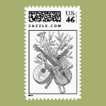 Violins Postage Stamp