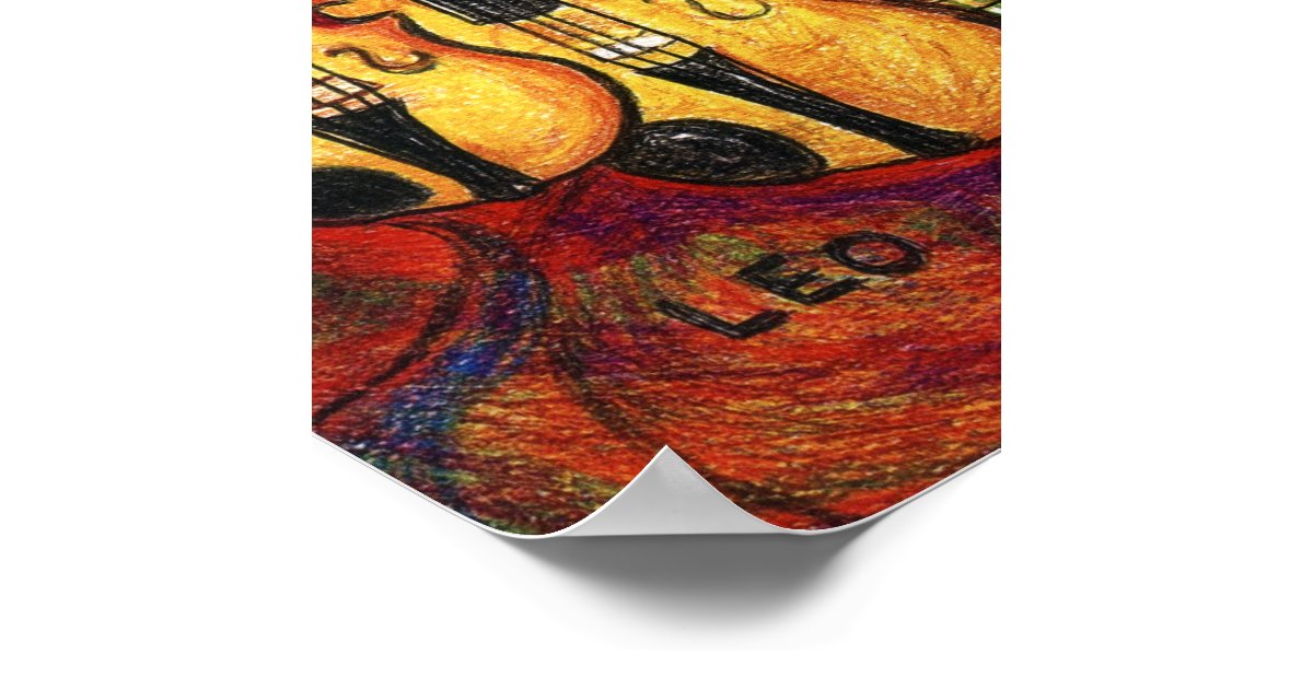 Violins Poster Zazzle