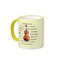 Violist Composers Coffee Mug