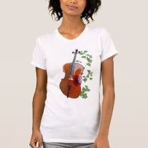 violoncelo camiseta