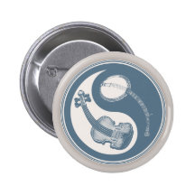Violyin-Twang Pinback Buttons