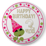 VIP 3rd Birthday Button