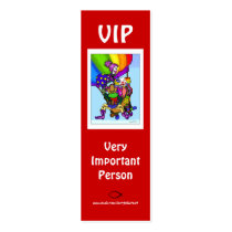 VIP Bookmark business cards by SherryHolderHunt VIP Bookmark business cards