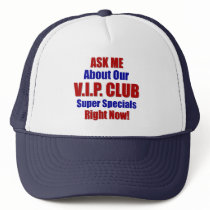 VIP Club Hat by vipclubcreator VIP Club Hat