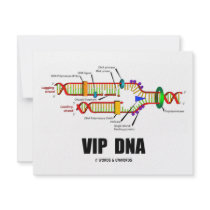 VIP DNA (DNA Replication Humor) invitations by wordsunwords VIP DNA (DNA Replication Humor) invitations