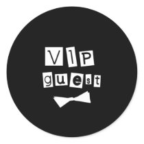 VIP Guest Bow Tie stickers by weddingsareus VIP Guest Bow Tie stickers