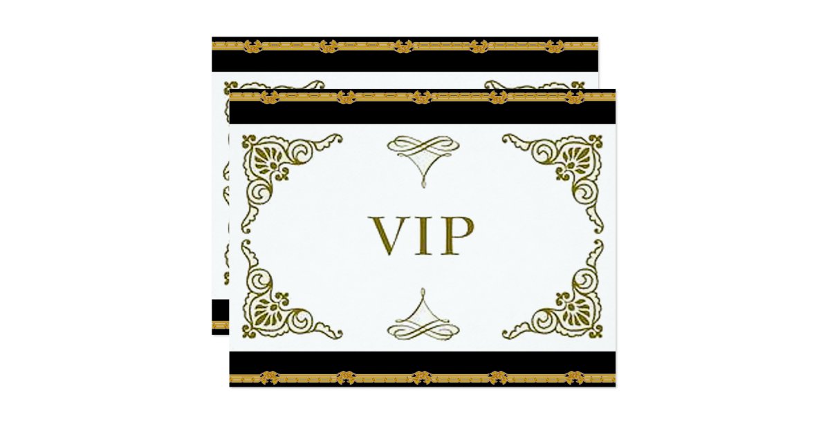 VIP invitation | Zazzle