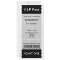 VIP Pass Party Admission Ticket Custom Invite