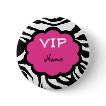 VIP Personalized Party Favor Buttons
