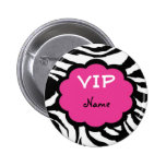 VIP Personalized Party Favor Buttons