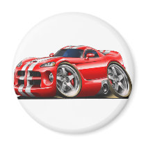 Viper GTS Red/Wht magnets by maddmaxart Viper GTS Red/Wht magnets