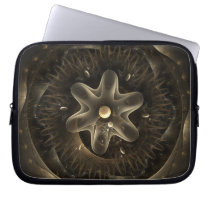 Viral Outbreak Fractal Art Laptop Sleeve