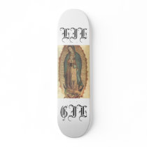 Virgen de guadalupe skateboards by lil_gil Virgen de guadalupe skateboards