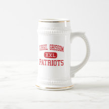 Virgil Grissom - Patriots - Junior - Tinley Park Coffee Mugs