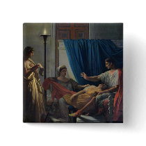 Virgil Reading the Aeneid Button